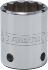 Proto® Tether-Ready 1/2" Drive Socket 24 mm - 12 Point - Makers Industrial Supply