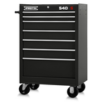 Proto® 440SS 27" Roller Cabinet - 7 Drawer, Black - Makers Industrial Supply