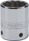 Proto® Tether-Ready 1/2" Drive Socket 28 mm - 12 Point - Makers Industrial Supply