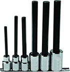 Proto® 1/2" Drive 6 Piece Extra Long Hex Bit Set - Makers Industrial Supply