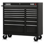 Proto® 440SS 41" Workstation - 15 Drawer, Black - Makers Industrial Supply