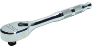 Proto® 1/2" Drive Precision 90 Pear Head Ratchet Standard 11"- Full Polish - Makers Industrial Supply