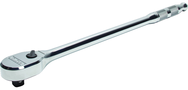 Proto® 1/2" Drive Precision 90 Pear Head Ratchet Long 18"- Full Polish - Makers Industrial Supply