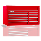 Proto® 550S 50" Top Chest - 12 Drawer, Gloss Red - Makers Industrial Supply