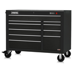 Proto® 550E 50" Power Workstation - 10 Drawer, Gloss Black - Makers Industrial Supply