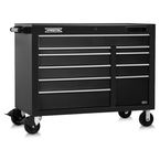 Proto® 550E 50" Front Facing Power Workstation w/ USB - 10 Drawer, Dual Black - Makers Industrial Supply