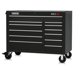 Proto® 550S 50" Workstation - 12 Drawer, Gloss Black - Makers Industrial Supply