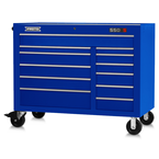 Proto® 550S 50" Workstation - 12 Drawer, Gloss Blue - Makers Industrial Supply