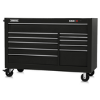 Proto® 550S 66" Workstation - 11 Drawer, Gloss Black - Makers Industrial Supply