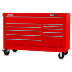 Proto® 550S 66" Workstation - 11 Drawer, Gloss Red - Makers Industrial Supply