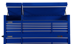 Proto® 550S 88" Top Chest - 15 Drawer, Gloss Blue - Makers Industrial Supply