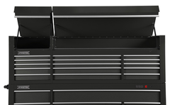Proto® 550S 88" Top Chest - 15 Drawer, Dual Black - Makers Industrial Supply