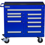 Proto® 560S 45" Workstation- 10 Drawer- Gloss Blue - Makers Industrial Supply