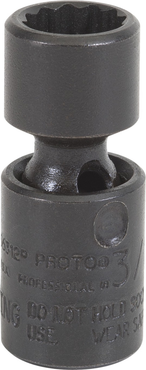 Proto® 1/4" Drive Universal Impact Socket 7/16" - 12 Point - Makers Industrial Supply