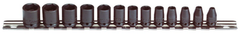 Proto® 1/4" Drive 13 Piece Metric Impact Socket Set - 6 Point - Makers Industrial Supply