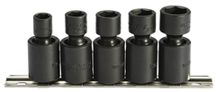 Proto® 3/8" Drive 5 Piece Universal Impact Socket Set - 6 Point - Makers Industrial Supply