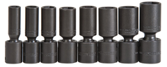 Proto® 1/2" Drive 8 Piece Deep Universal Impact Socket Set - 6 Point - Makers Industrial Supply