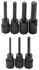 Proto® 3/8" Drive 7 Piece Hex Bit Impact Socket Set - Makers Industrial Supply