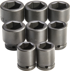 Proto® 3/4" Drive 8 Piece Impact Socket Set - 6 Point - Makers Industrial Supply