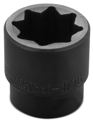 Proto® 1/2" Drive Impact Socket 1-1/16" - 8 Point - Makers Industrial Supply