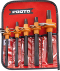 Proto® Tether-Ready 5 Piece Cold Chisel Set - Makers Industrial Supply