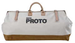 Proto® Extra Heavy Duty Polyester Leather Reinforced Tool Bag - 27" - Makers Industrial Supply