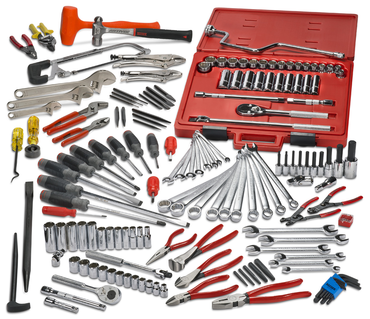 Proto® 157 Piece Metric Intermediate Set With Top Chest J442719-8RD - Makers Industrial Supply