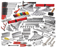 Proto® 271 Piece Advanced Maintenance Tool Set With Roller Cabinet J453441-8RD - Makers Industrial Supply