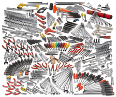 Proto® 558 Piece Metric Master Set With Workstation J455041-10RD - Makers Industrial Supply