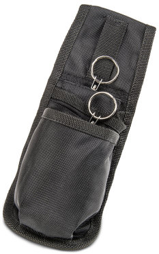 Proto® Tethering D-Ring Pouch with Two Pockets and Retractable Lanyard - Makers Industrial Supply