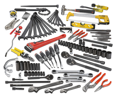 Proto® 107 Piece Railroad Pipe Fitter's Set with Tool Box - Makers Industrial Supply