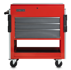 Proto® Modular 37" Utility Cart 3 Drawer - Makers Industrial Supply