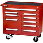 Proto® 460 Series 45" Workstation - 10 Drawer, Red - Makers Industrial Supply