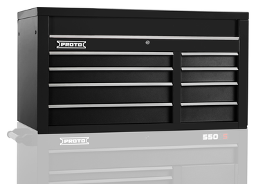 Proto® 550S 50" Top Chest - 8 Drawer, Dual Black - Makers Industrial Supply