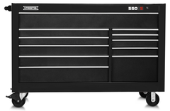 Proto® 550S 66" Workstation - 11 Drawer, Dual Black - Makers Industrial Supply