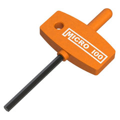 ‎"Quik" "T" Style Handle Hex Wrench (Fits: QC-1 QC-1LH QC-2 Locating/Locating Screws) - Makers Industrial Supply