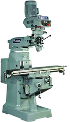Electronic Variable Speed Vertical Mill UL - R-8 Spindle - 9 x 49'' Table Size - 3HP - 3PH - 220V Motor - Makers Industrial Supply