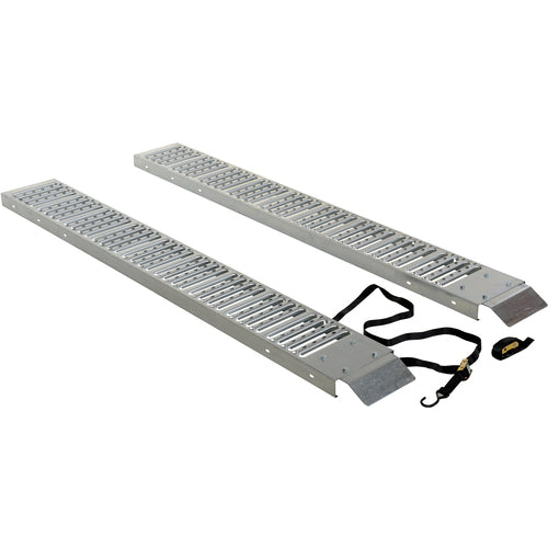 Steel Van Ramps (Set Of 2) 72 × 18 × 2 - Exact Industrial Supply