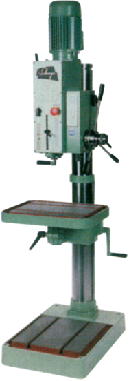 SE20354 SOLBERGA 25" Drill Press; 2.2HP(low) 3HP(high); 440V/3/60 Motor; 4MT Spindle; Manual Feed - Makers Industrial Supply