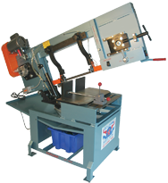 Horizontal Bandsaw-Wet Cutting - #HW1212; 12 x 12'' Capacity; 1HP, 1PH, 110/220V Motor - Makers Industrial Supply