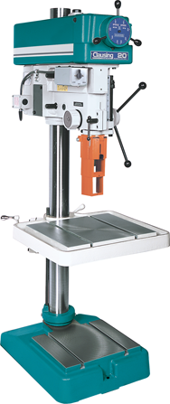 2277 Variable Speed Floor Model Drill Press - 20'' Swing; 1-1/2HP, 3PH, 440V Motor - Makers Industrial Supply