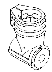 Right Angle Drive Attachment - Model #HR-RT-STD - Makers Industrial Supply