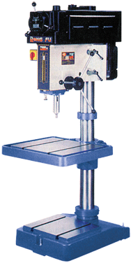 RF400V Variable Speed Floor Model Drill Press - 20'' Swing; 2HP, 3PH, 220V Motor - Makers Industrial Supply