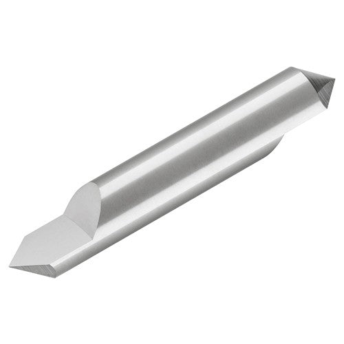 ‎RNCM-030-2 3mm Dia. × 38mm OAL 90x 5mm Split Length Split End Engraving Tool - Uncoated - Makers Industrial Supply