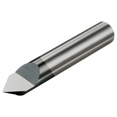 ‎RSC-125-1X 1/8 Dia. × 1-1/2 OAL 60x 3/8 Split Length Split End Engraving Tool - AlTiN - Makers Industrial Supply