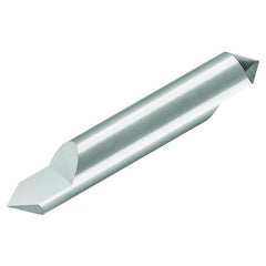 ‎RSC-125-2 1/8 Dia. 2 OAL 60x 3/8 Split Length Split End Engraving Tool - Uncoated - Makers Industrial Supply