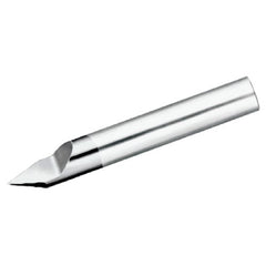 ‎RTC-125-13X 1/8 Dia. × 3 OAL 30x 3/8 Split Length Split End Engraving Tool - AlTiN - Makers Industrial Supply