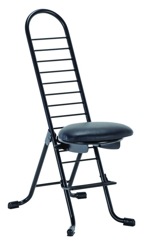 18" - 35" Ergonomic Work Seat -  Swivel Seat - Makers Industrial Supply