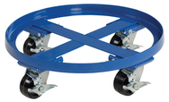 Drum Dolly - #DRUM-HD; 2,000 lb Capacity; For: 55 Gallon Drums - Makers Industrial Supply