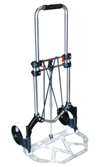 Aluminum Frame Fold-Up Hand Truck - #FHC-250; 250 lb Capacity - Makers Industrial Supply